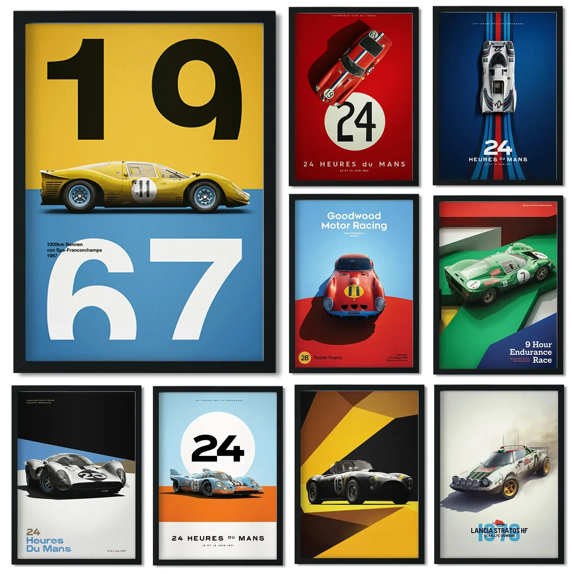 Home Improvement Quotes - Retro Cars Poster Estetica 24 Ore
