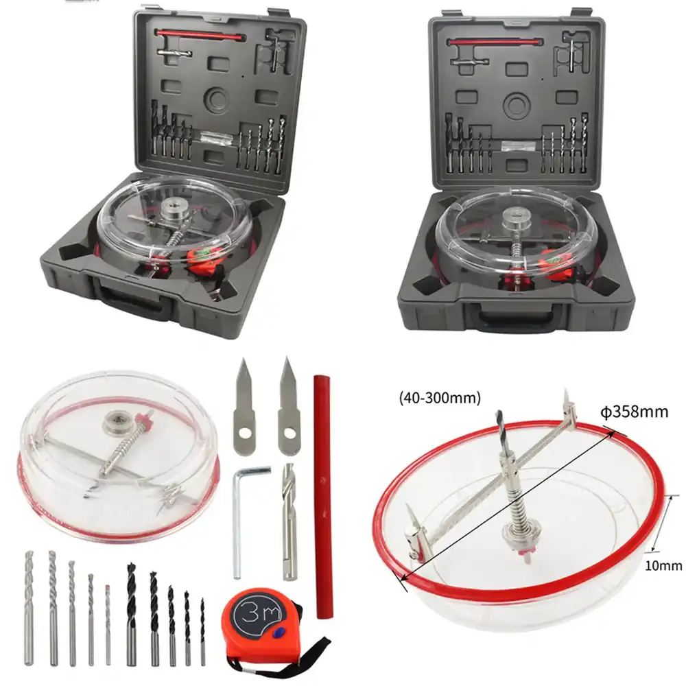 Drill Bit Set - Set di frese a tazza regolabili