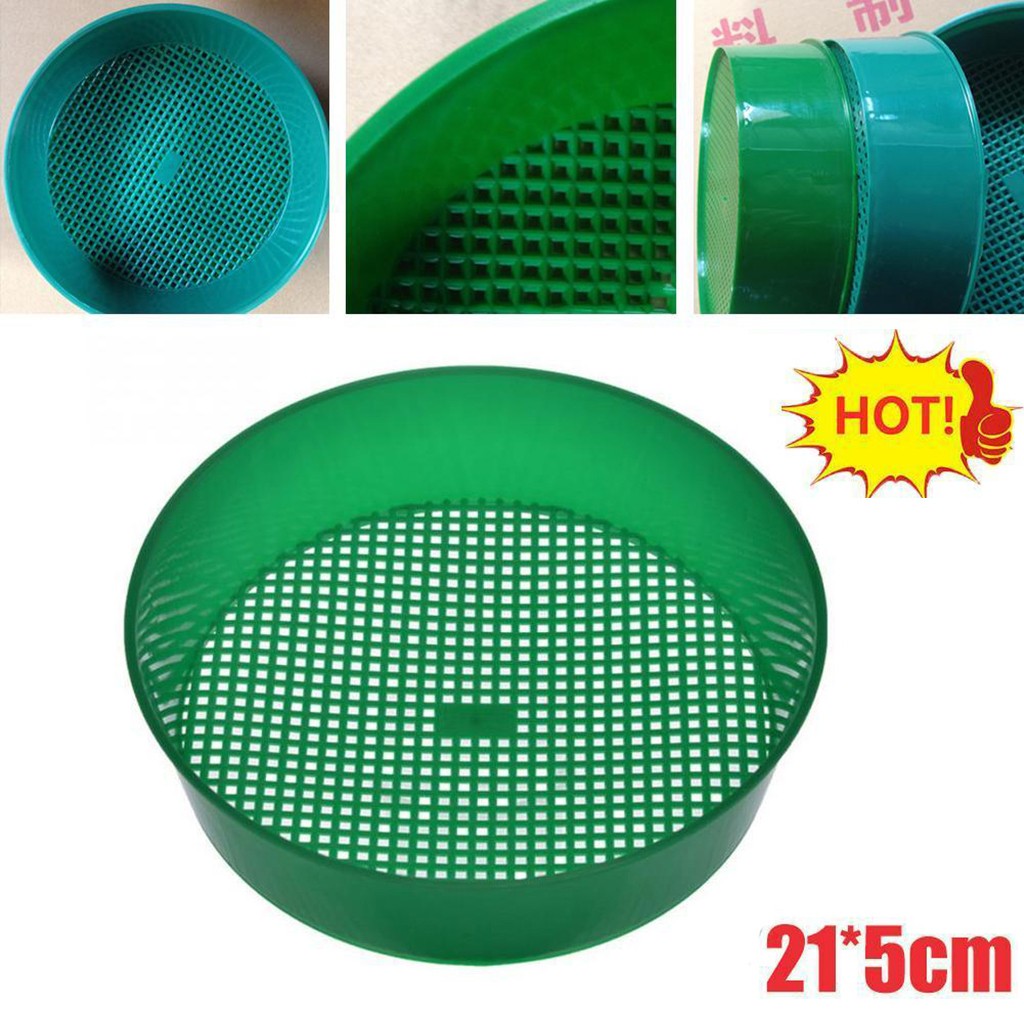 Home Improvement House - Setaccio da giardino in plastica Attrezzo