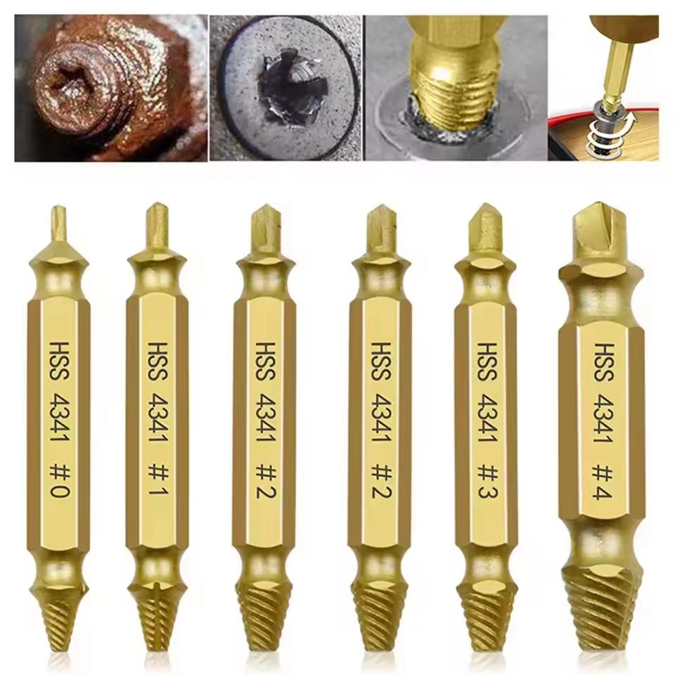 Drill Bit Set - Set di punte estrattori per viti