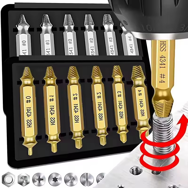 Set di punte estrattori per vi - Drill Bit Set recensione e prezzo