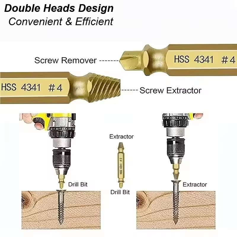 Set di punte estrattori per vi - Drill Bit Set recensione e prezzo